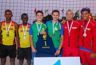 Paraibano ganha medalha de ouro em competição de vôlei na África