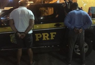 PRF prende dupla suspeita de falsificação e estelionato na Paraíba
