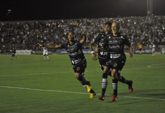 Juninho comemora gol salvador e vitória do Bota-PB no mata-mata da Série C