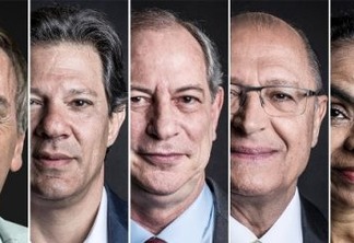 PESQUISA IBOPE: Bolsonaro, 32%; Haddad, 23%; Ciro, 10%; Alckmin, 7%; Marina, 4%
