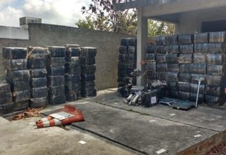 Polícia Militar apreende mais de 2 toneladas de droga em casa no Litoral da Paraíba