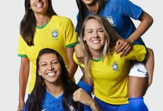 Fornecedora de material esportivo lança camisa da seleção feminina para a Copa do Mundo