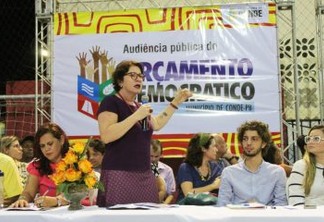 Prefeita Márcia Lucena assina ordens de serviço e entrega materiais para Escolas e Creis na abertura do Ciclo 2019 do Orçamento Democrático em Conde