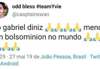 DESUMANIDADE: internautas comemoram morte de Gabriel Diniz por suposto apoio a Bolsonaro