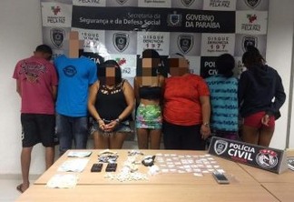 OPERAÇÃO ORLA SEGURA: Polícia desarticula quadrilha suspeita de tráfico de drogas na orla de João Pessoa