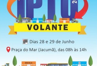 Prefeitura de Conde inicia nesta sexta-feira, as ações do 'IPTU Volante'
