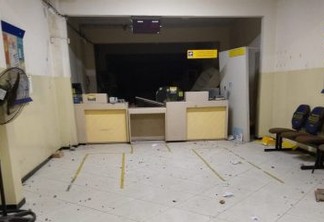 Bandidos explodem agência dos Correios em Lagoa Seca, PB
