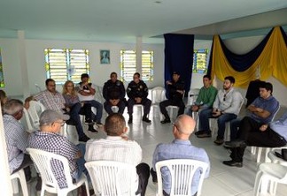 Prefeitura de Conde se reúne com moradores de Caxitu para avaliação das ações de segurança iniciadas na região