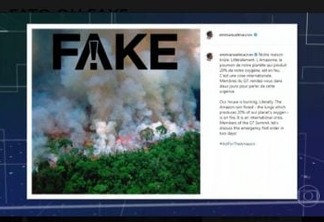 'HISTERIA E MUITOS ERROS': Globo desmente onda de notícias falsas sobre incêndios na Amazônia