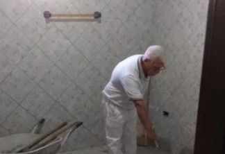 24 ANOS DEPOIS: idoso confessa crime e aponta local em banheiro onde enterrou corpo de mulher