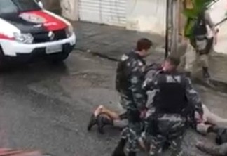 Vídeo mostra desespero de policial que atirou acidentalmente e matou colega na Paraíba; assista