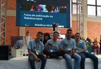Equipe de robótica da Paraíba vai representar o Brasil na Robocup em Portugal