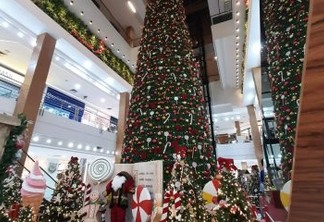 Manaira e Mangabeira Shopping abrem mais cedo para que crianças autistas e com necessidades especiais visitem o Papai Noel