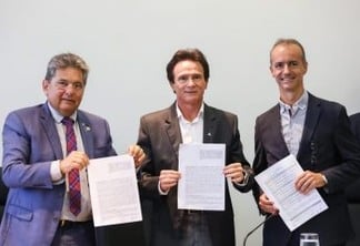 ALPB assina convênio com IBGE e Empaer para atualizar limites municipais da Paraíba