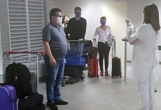 Agevisa, Polícia Militar e Bombeiros realizam barreira sanitária no Aeroporto Castro Pinto