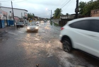 Inmet emite alerta de perigo por chuvas para João Pessoa e mais 41 cidades da Paraíba