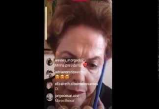 Dilma Rousseff faz live por engano e diverte seguidores no Instagram - VEJA VÍDEO