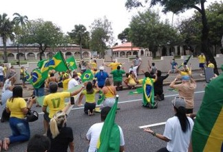 Apoiadores de Bolsonaro fazem ato em JP e PM impede realização de carreata; VEJA VÍDEOS