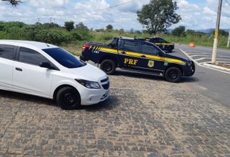 Veículo roubado em Brasília é recuperado pela PRF na Paraíba durante Operação Tamoio