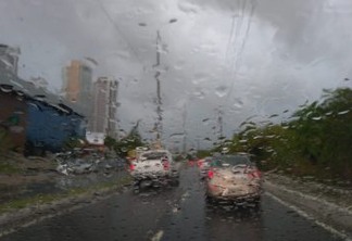 Alerta de chuvas com perigo potencial é emitido para 109 cidades da Paraíba pelo Inmet