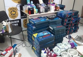 Homem que vendia máquinas, ferramentas, eletrônicos e perfumes roubados na internet é preso no RN