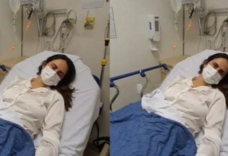 Apresentadora Carla Cecato é levada às pressas ao hospital e toma morfina - VEJA VÍDEO