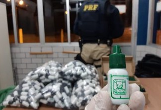 PRF prende homem com mil frascos de veneno proibido pelos órgãos de vigilância sanitária, na Paraíba