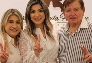 Edna e João Henrique lançam Dra. Micheila Henrique como pré-candidata a prefeita de Monteiro