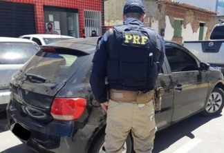 PRF na Paraíba recupera veículo roubado em Pernambuco