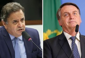 Aécio Neves adere a Bolsonaro e causa racha no PSDB