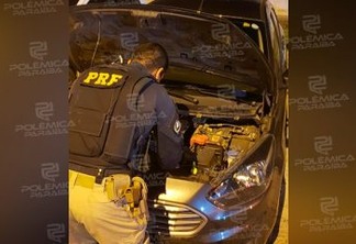 EM JOÃO PESSOA: PRF recupera veículo de locadora que nunca foi devolvido e era usado por motorista de aplicativo