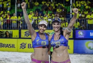 Brasileiras estão confirmadas em torneio de vôlei de praia na Holanda