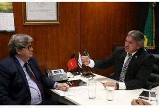 INVESTIMENTOS EM SEGURANÇA: Julian Lemos se reúne com João Azevêdo para tratar de Segurança Pública