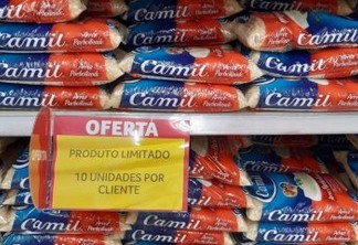 VENDA LIMITADA: alta nos preços e demora na reposição de produtos faz supermercados de JP reduzir venda de arroz, leite e óleo