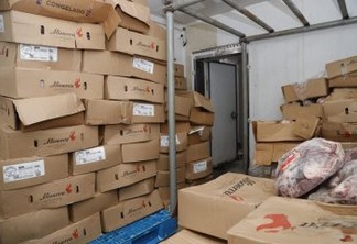 Polícia Civil recupera em Bayeux carga de carne bovina avaliada em R$ 460 mil que foi roubada de Pernambuco