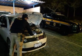 Veículo roubado no Ceará há dois meses é recuperado pela PRF na Paraíba
