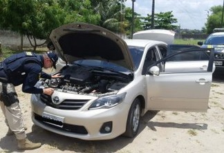 Três veículos roubados e clonados foram recuperados pela PRF na Paraíba