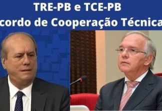 TRE-PB e TCE-PB firmam acordo de cooperação para exame de contas eleitorais