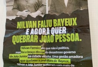 Nilvan Ferreira também é atacado; PF é acionada para prender quem estiver distribuindo panfletos anônimos em João Pessoa