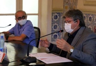 João Azevêdo e Cícero Lucena discutem ações para enfrentamento da pandemia