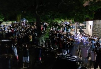 PM encerra festa com mais de mil pessoas em João Pessoa
