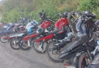 Polícia Militar apreende 17 motos e acaba com ‘rolezinho’ no Sertão da Paraíba