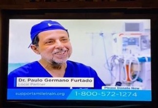 SOLIDARIEDADE: médico paraibano é destaque em campanha de ONG americana em prol de crianças com fissura labial; VEJA VÍDEO