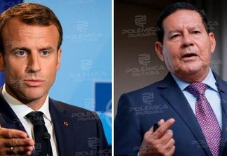 Mourão critica fala de Macron sobre soja brasileira e demonstra incapacidade de compreensão: "Nossa produção é feita no cerrado ou no sul do país"