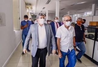 Vacina contra a Covid-19 deve chegar ainda em janeiro na Paraíba, garantem João Azevedo e Cícero Lucena