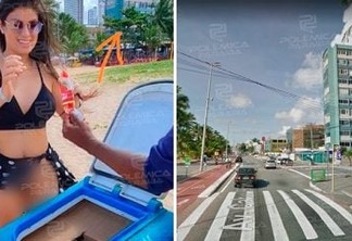 Mulher que causou polêmica pelada em Recife, anda nua em transporte por aplicativo e em praias de João Pessoa; confira