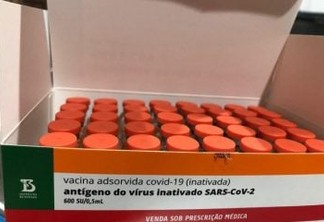 Paraíba deve receber mais de 74 mil doses de vacinas contra a Covid-19 até o fim da semana