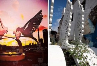 “OS PÁSSAROS VOLTAM A VOAR”: a escultura “Aves de Arribação” será restaurada e fará novamente parte da cidade de João Pessoa