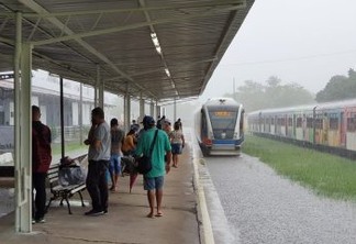 FORTES CHUVAS: CBTU emite nota e informa que o tráfego de trens está temporariamente suspenso