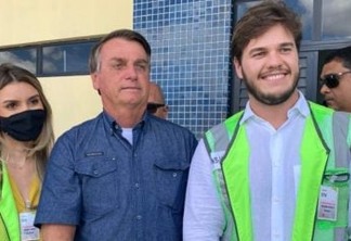 Bruno Cunha Lima e Romero Rodrigues participam da comitiva de Bolsonaro em Pernambuco